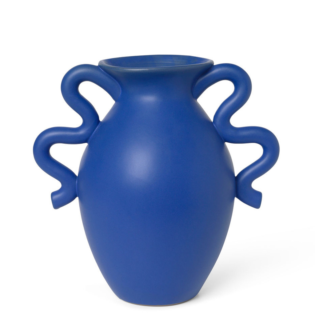 vase céramique bleu klein
