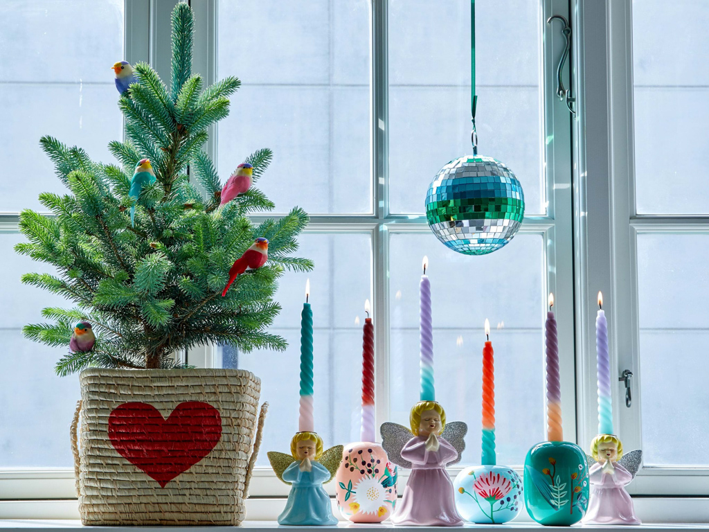 Une décoration de Noël en couleurs pour des fêtes funky - Joli Place