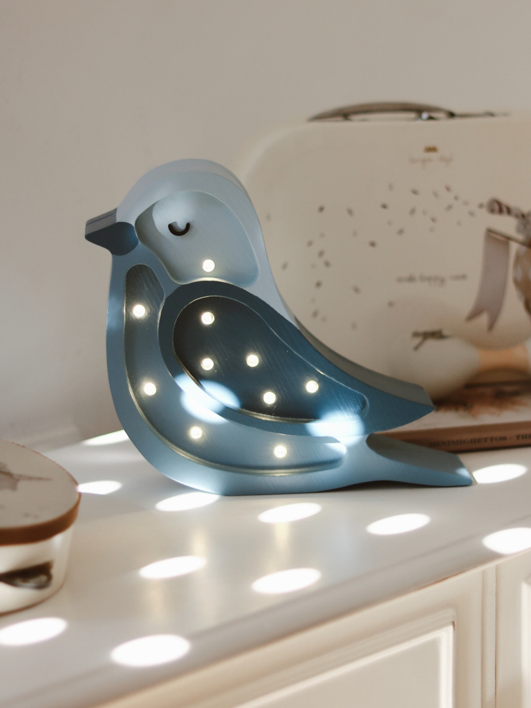 lampe à poser oiseau