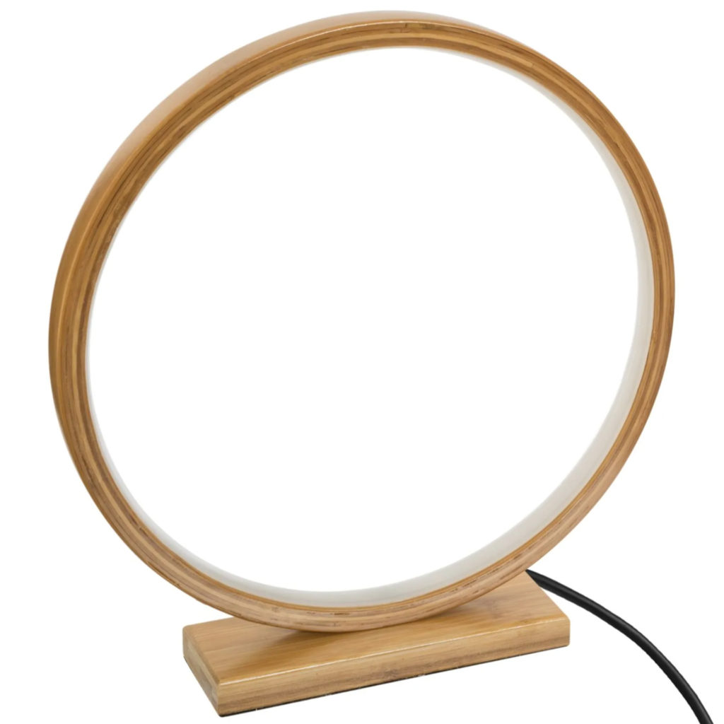 idée cadeau homme lampe cercle
