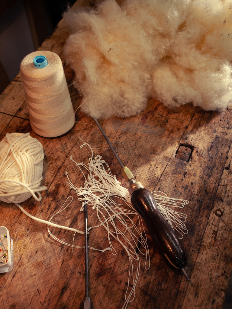 fabrication matelas en laine