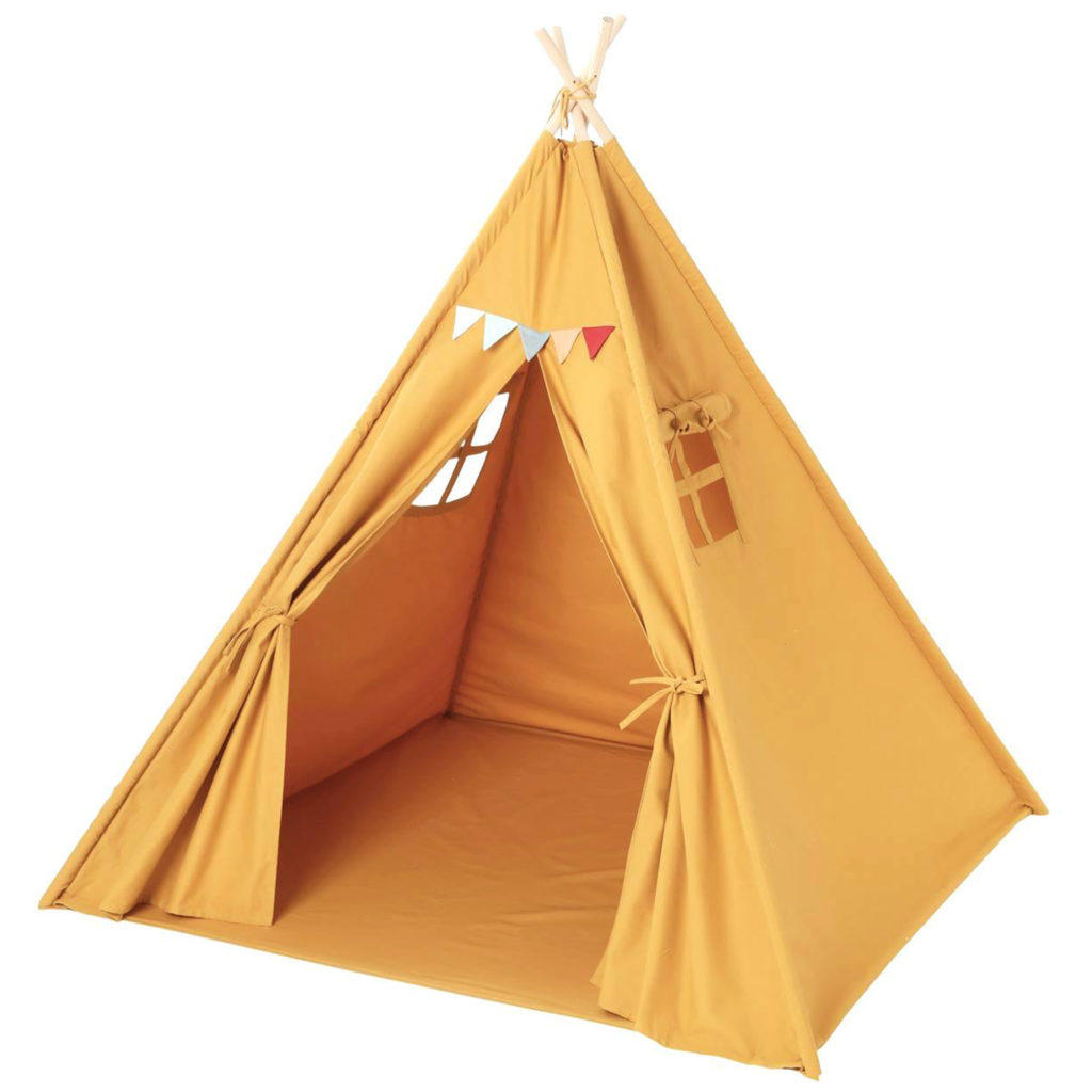 tipi jaune enfant