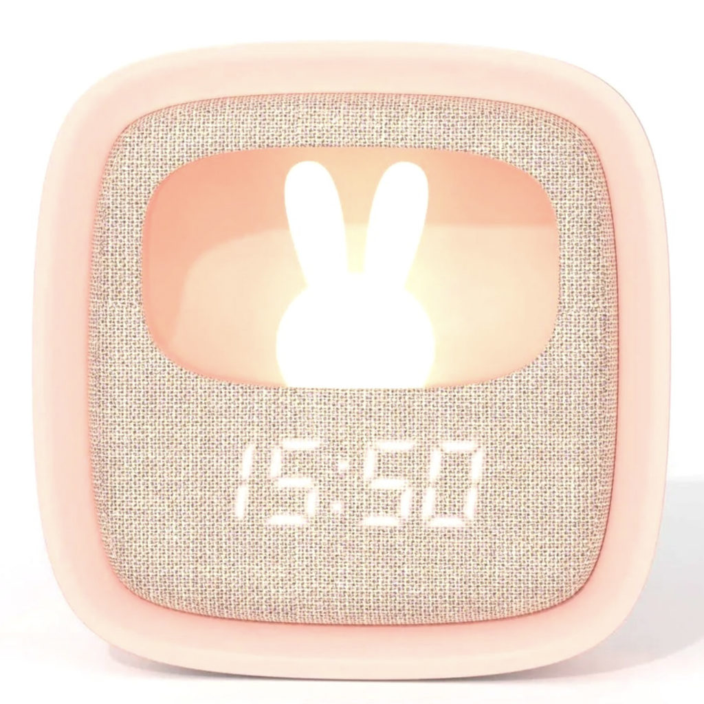 réveil veilleuse lapin