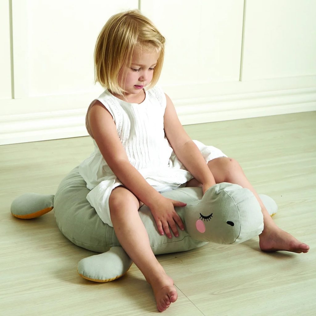 pouf en forme de tortue