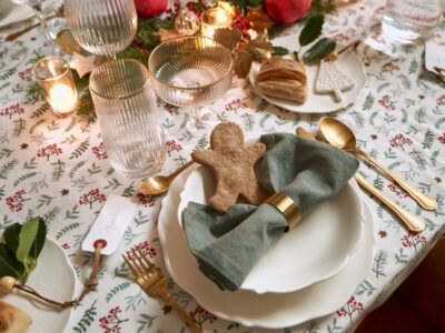 table de noël traditionnelle