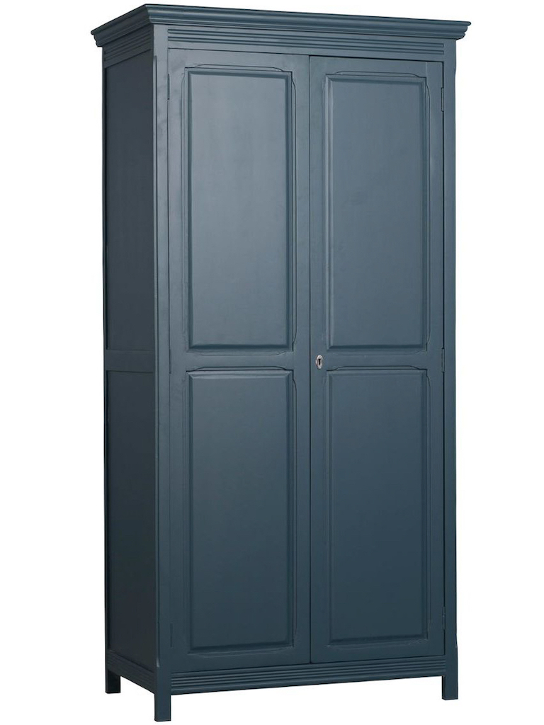 armoire parisienne bleu paon
