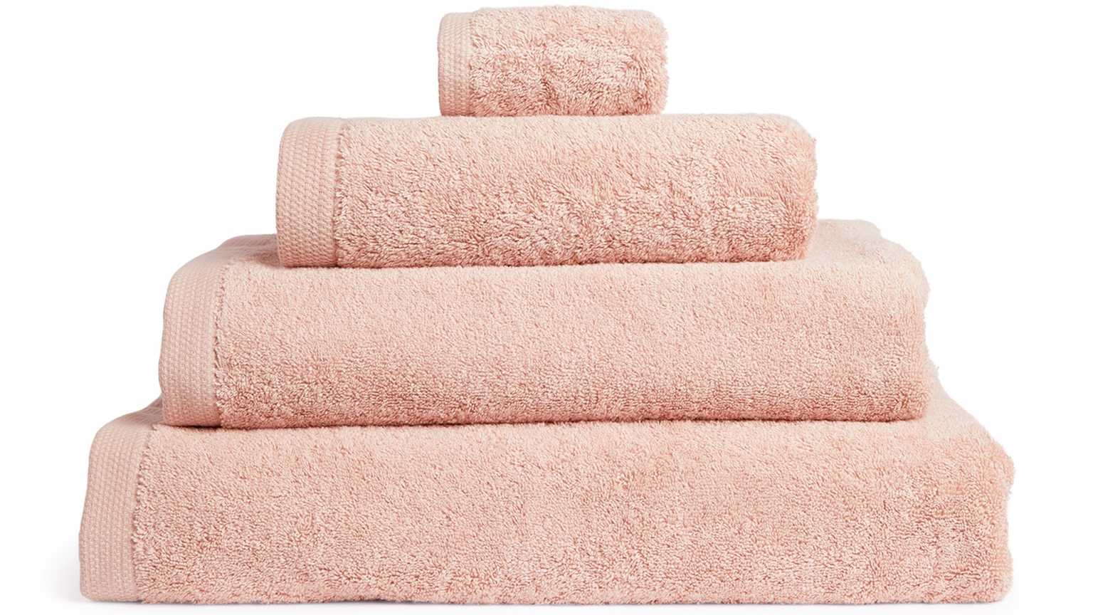 serviette de bain rose nude