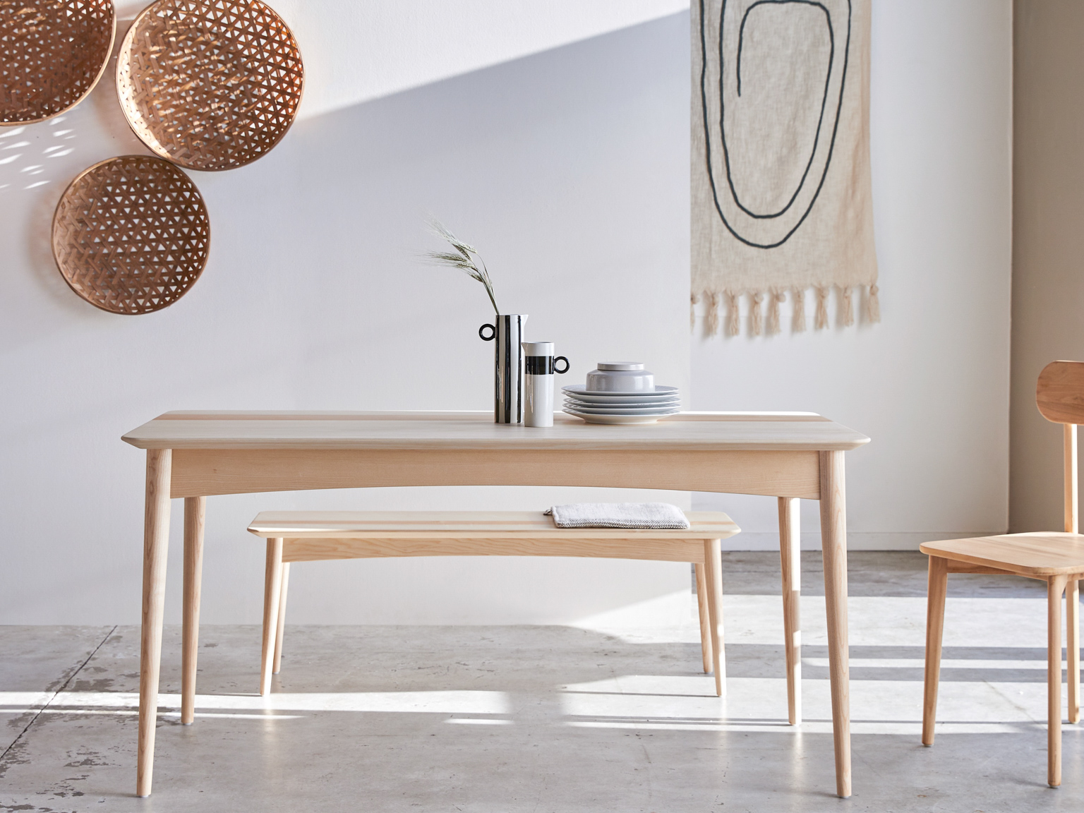 table en bois massif fabrication française