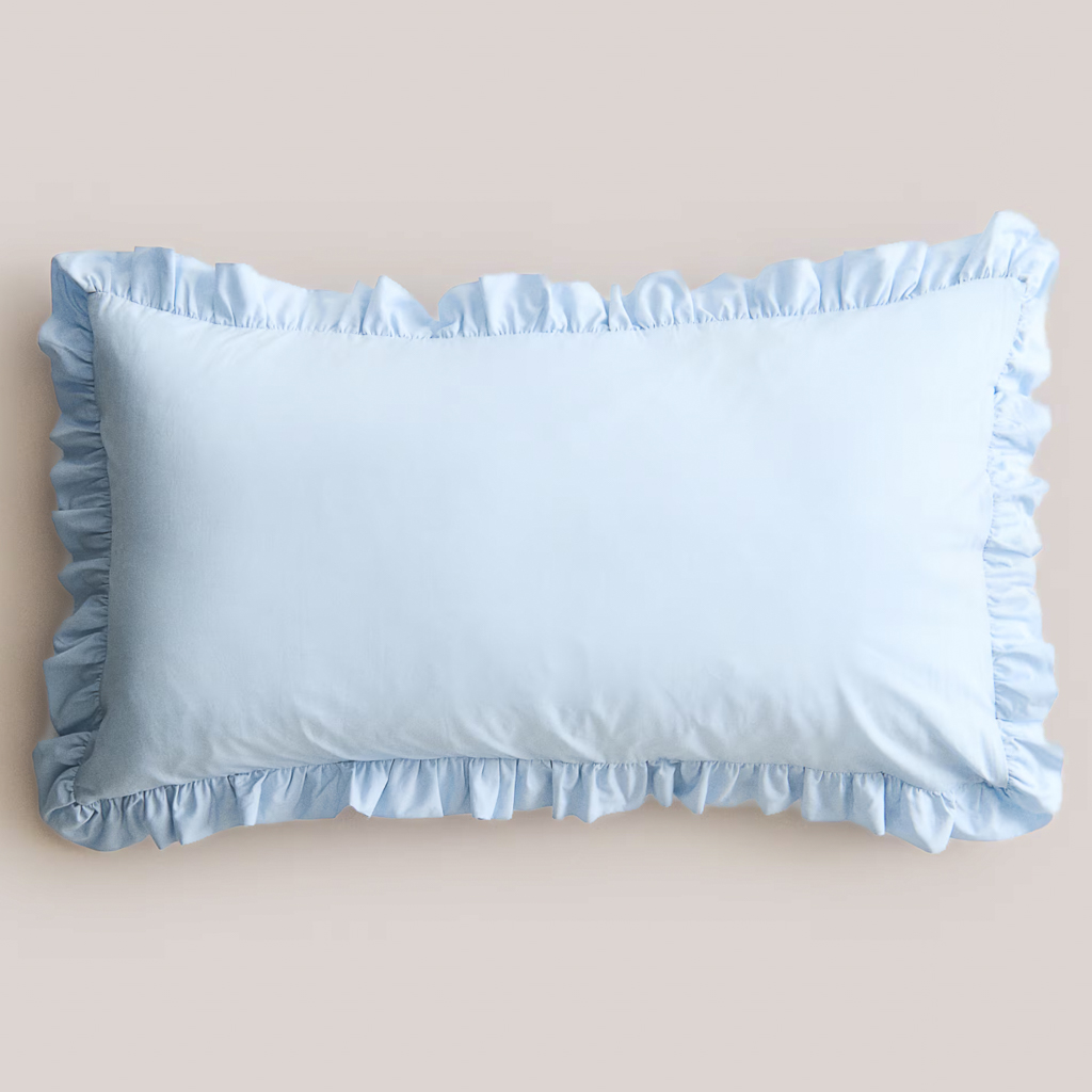 coussin volants bleu ciel