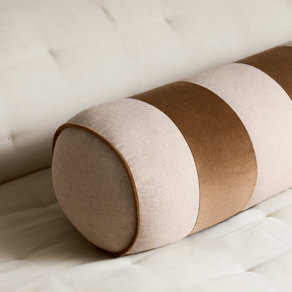 chambre bleu ciel et beige