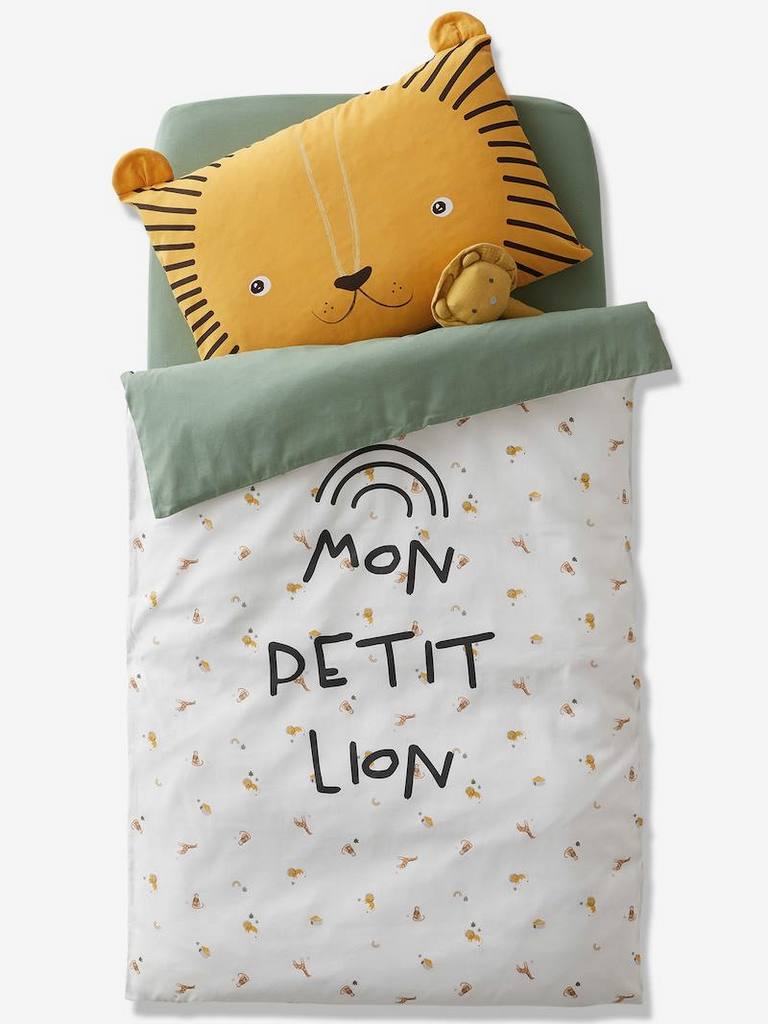 parure de lit lion bébé