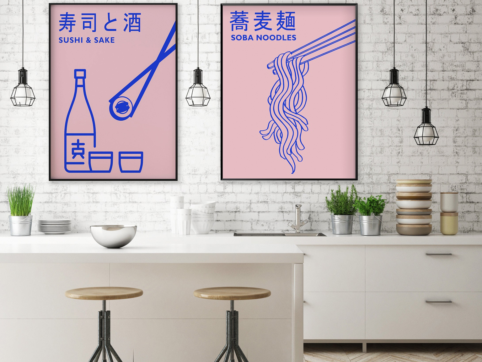 affiche cuisine japonaise