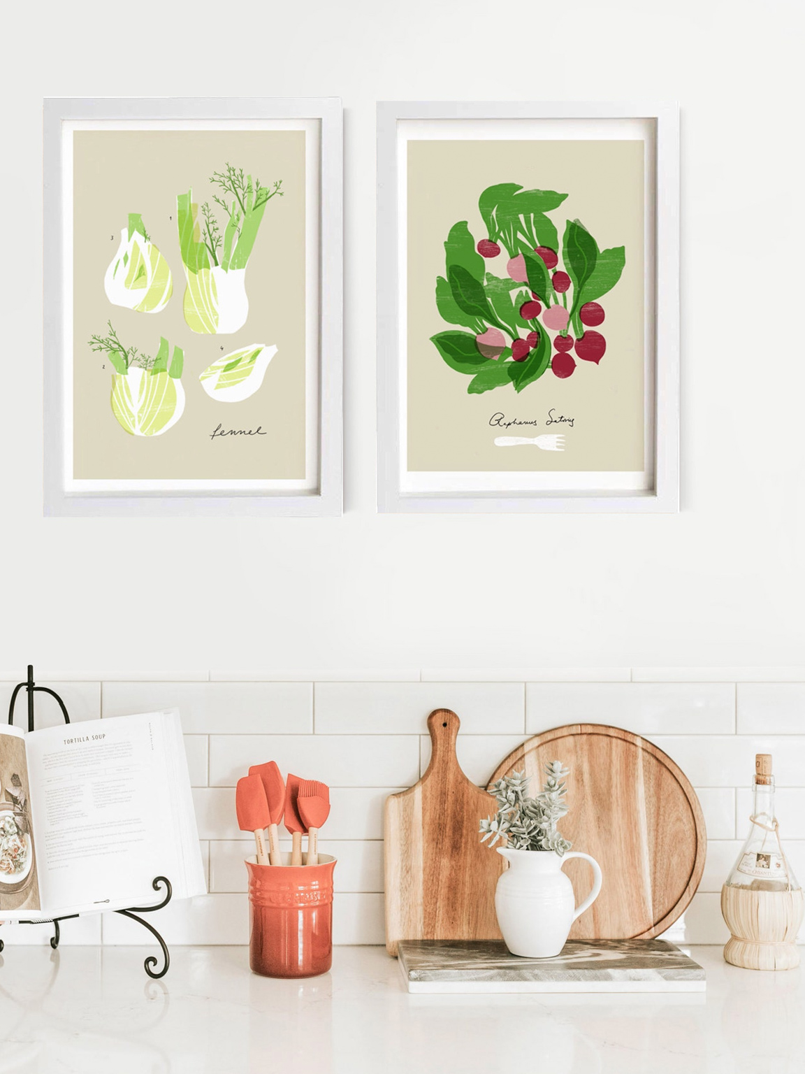 affiche cuisine légumes