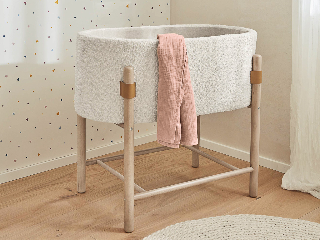 berceau bébé tissu bouclette
