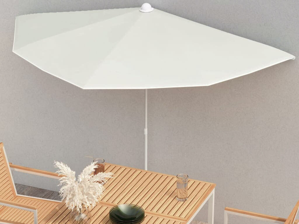 demi parasol de balcon