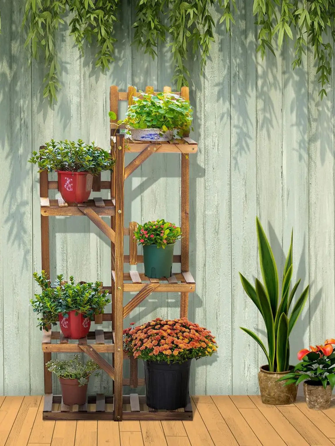 étagère pour plantes balcon