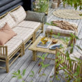 le mobilier extérieur bohème de bloomingville