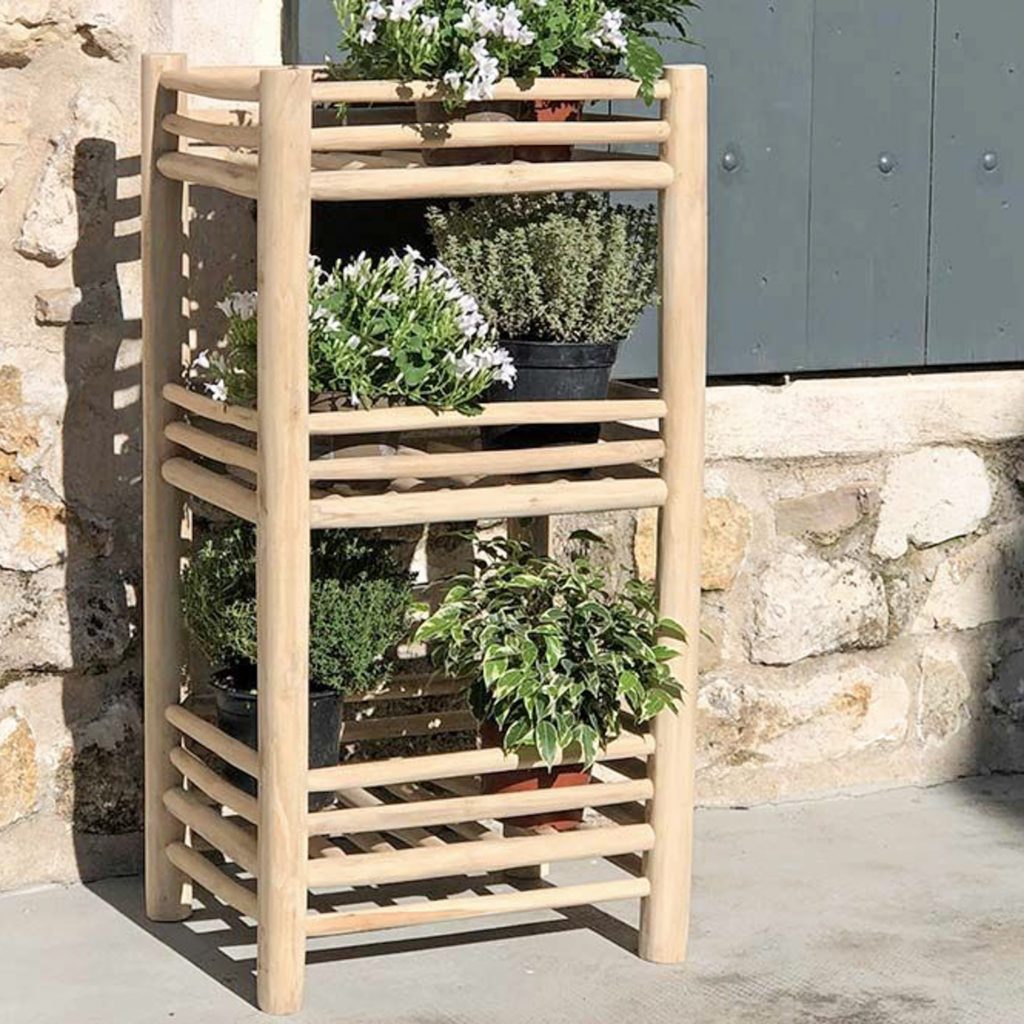 jardinière en teck