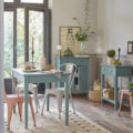 meubles salle à manger bleu céladon
