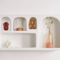 meuble niche murale blanc