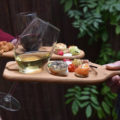 planche apéritif porte verre