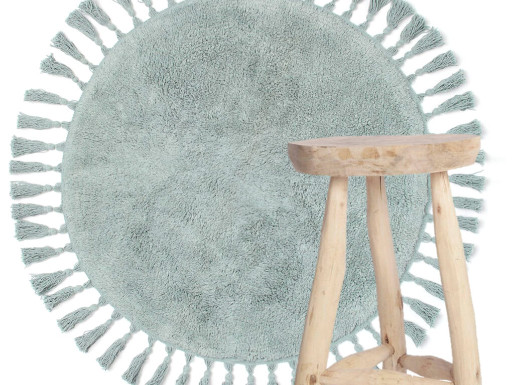 tapis de bain vert sauge