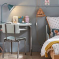 bureau écolier vintage