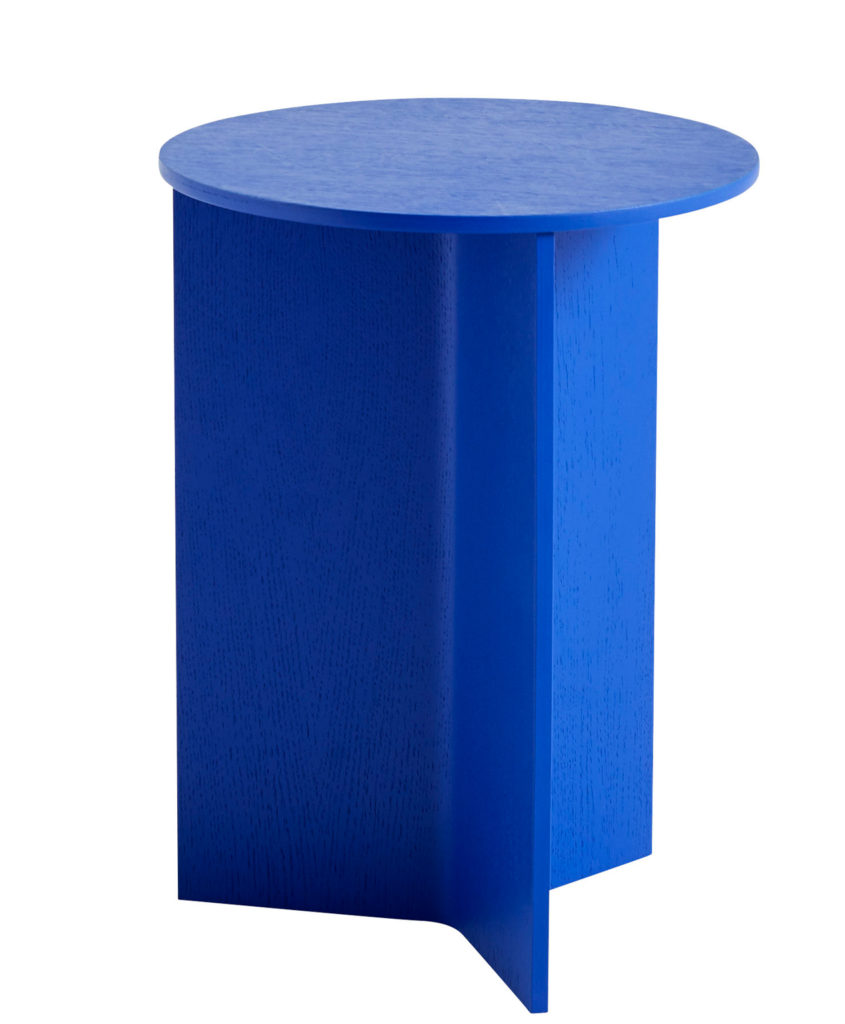 table de chevet bleu klein