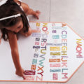 panneau avec lettres aimantées enfant