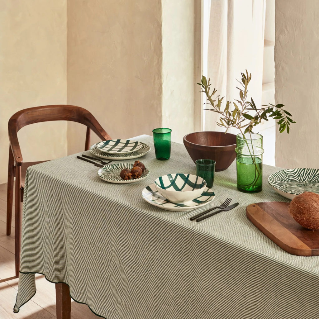 vaisselle verte