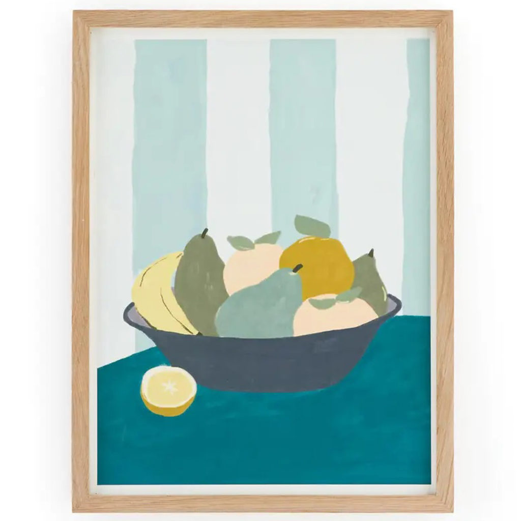 affiche fruits arty