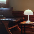 lampe champignon blanche