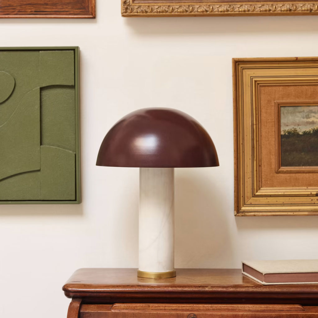 lampe champignon vintage