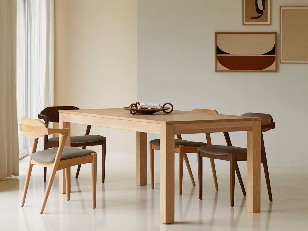 table à rallonge intégrée