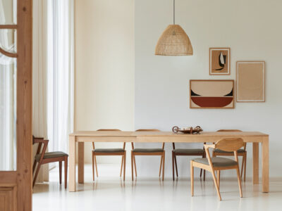 table à rallonge intégrée