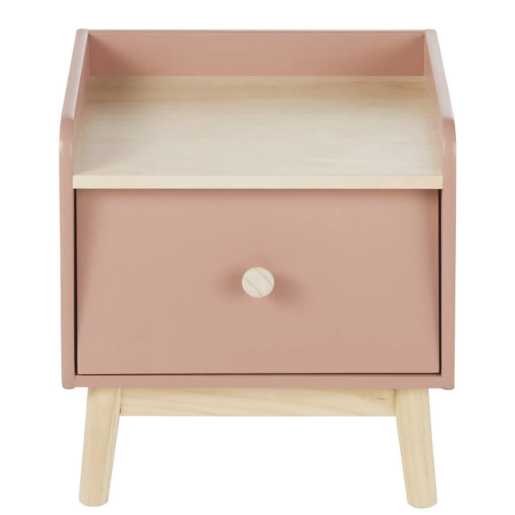 chevet rose enfant