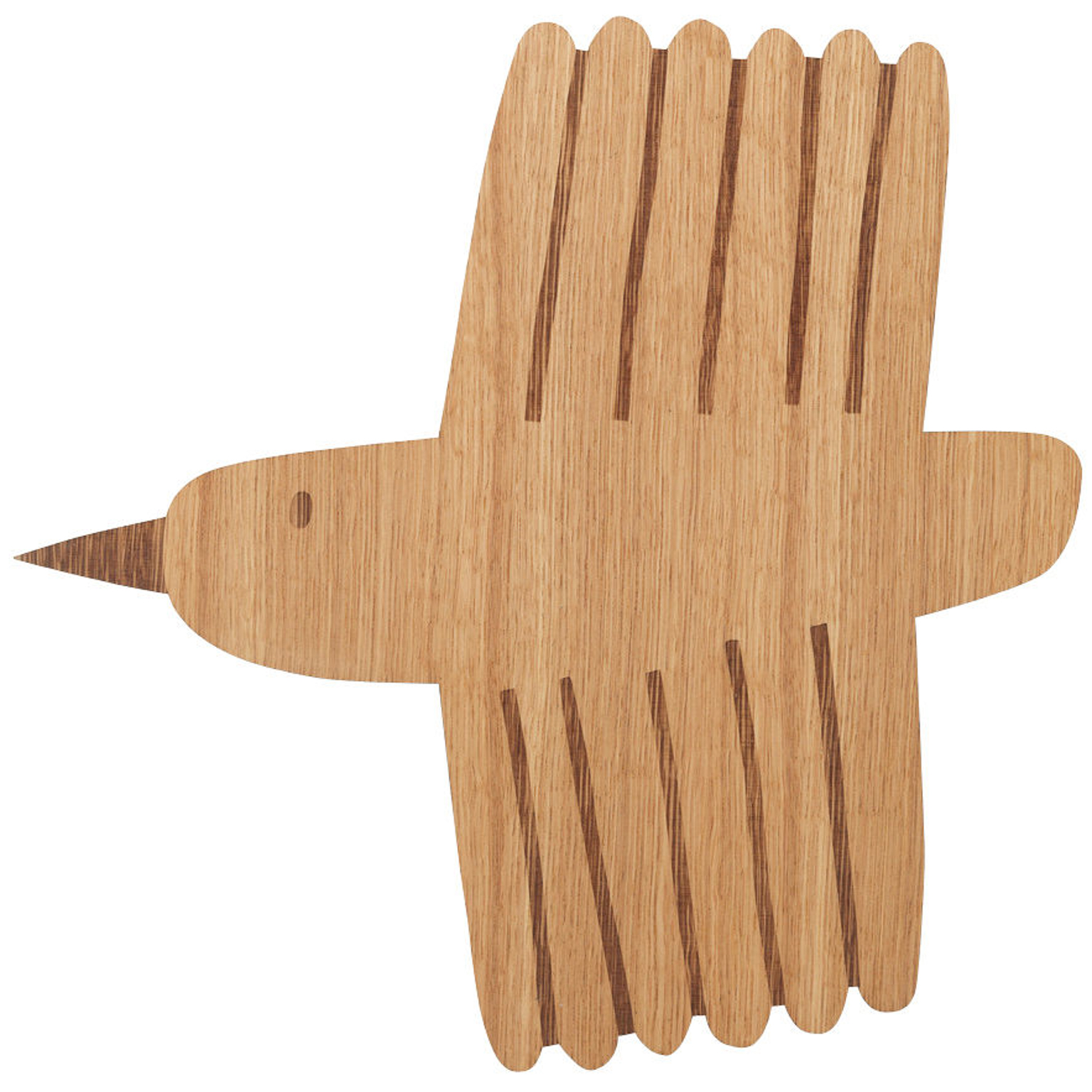 applique oiseau en bois enfant