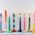 Must-have : les bougies multicolores