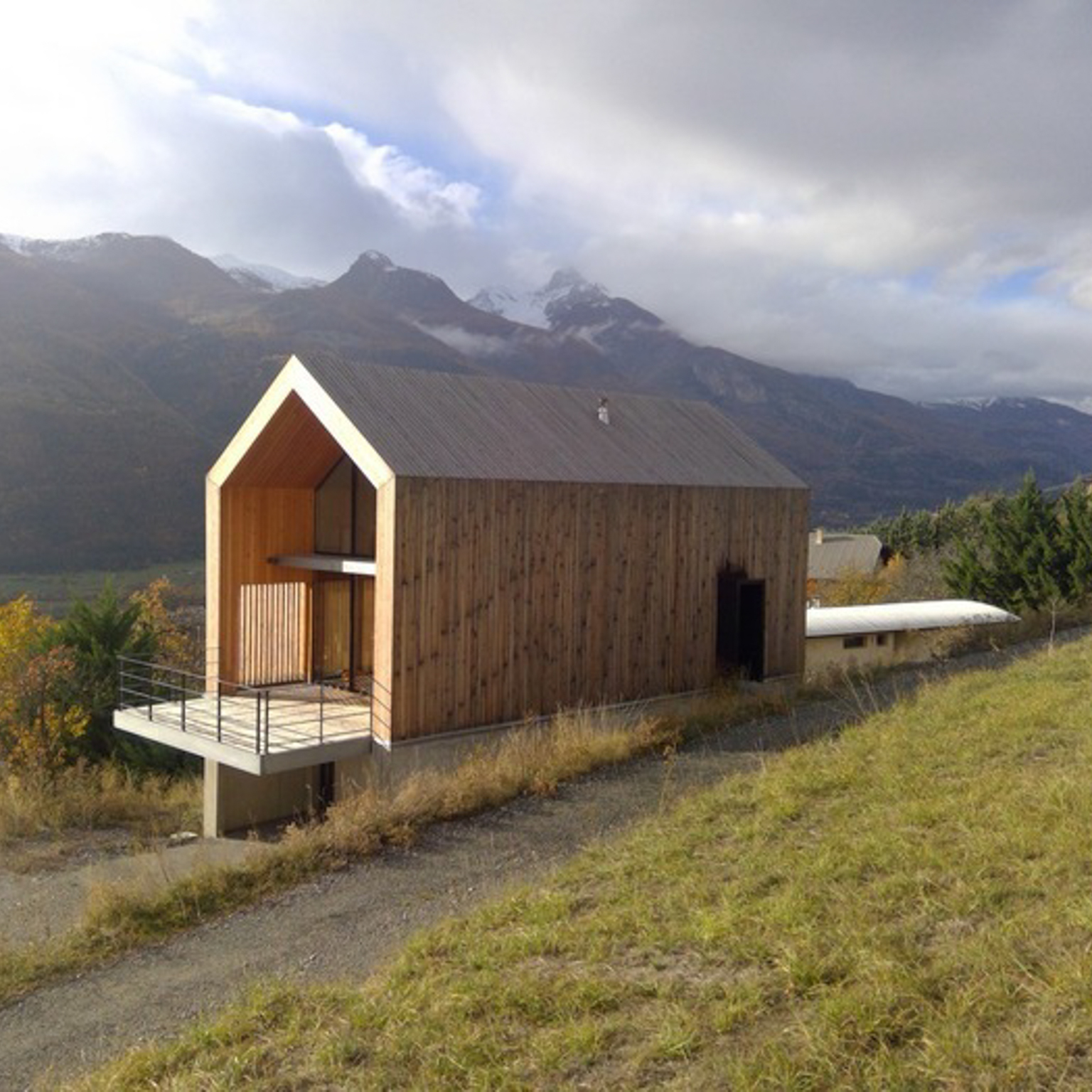 maison en bois