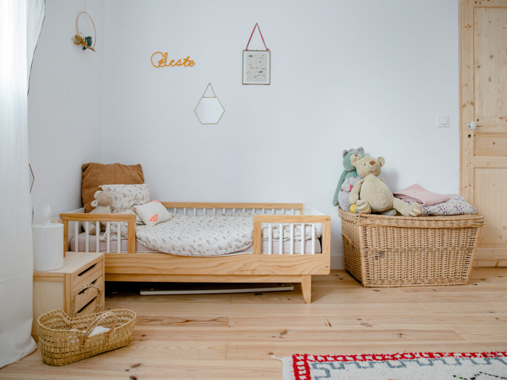 chambre enfant fille vintage