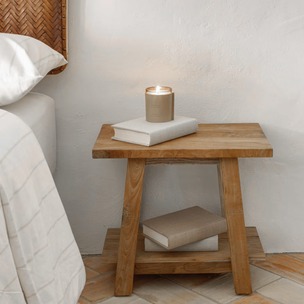 chevet en bois recyclé