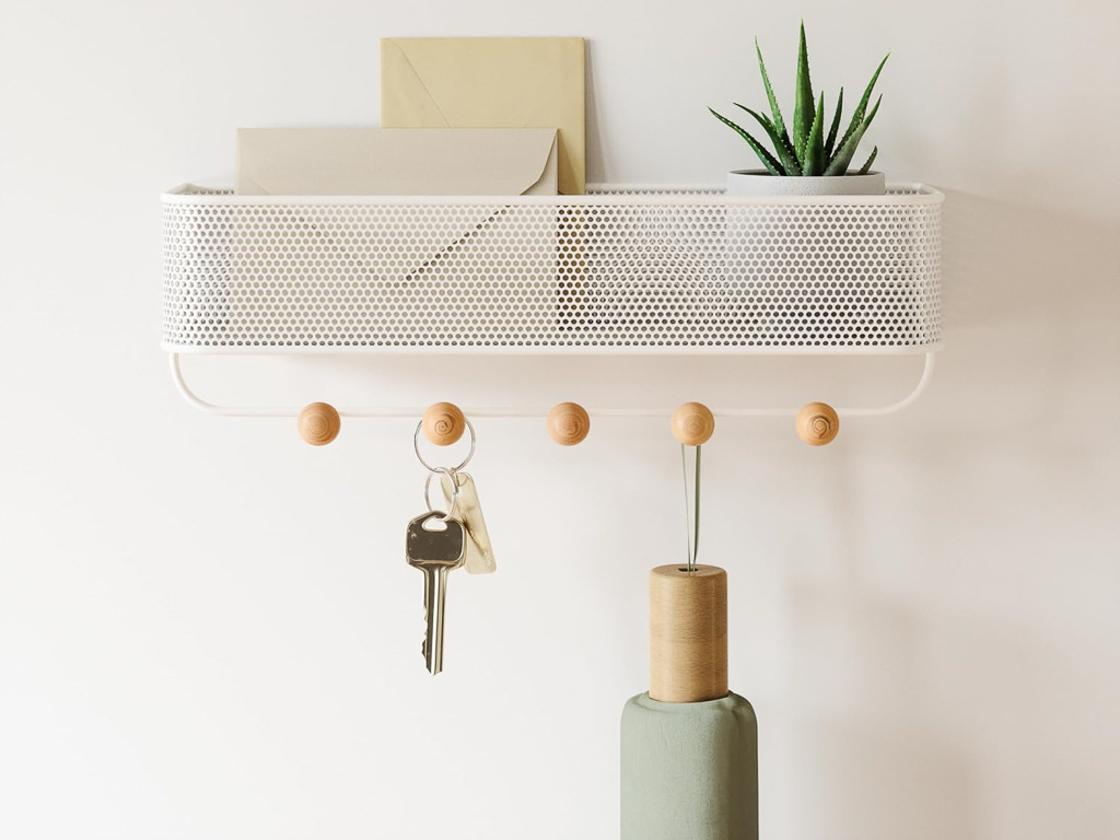 vide poche mural entrée