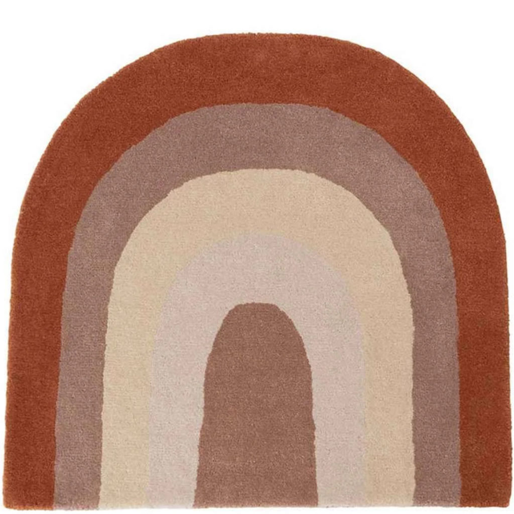 cadeau enfant tapis arc en ciel