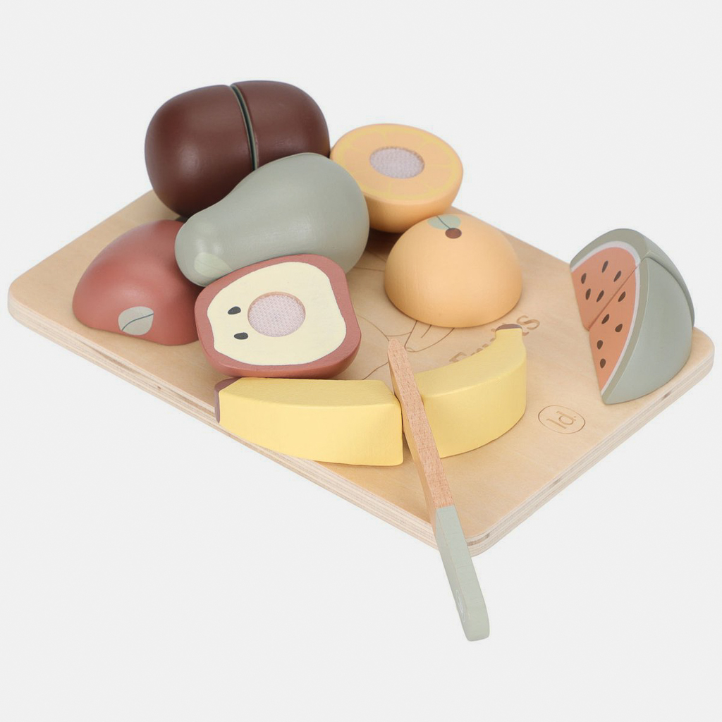 fruits en bois jouets enfant