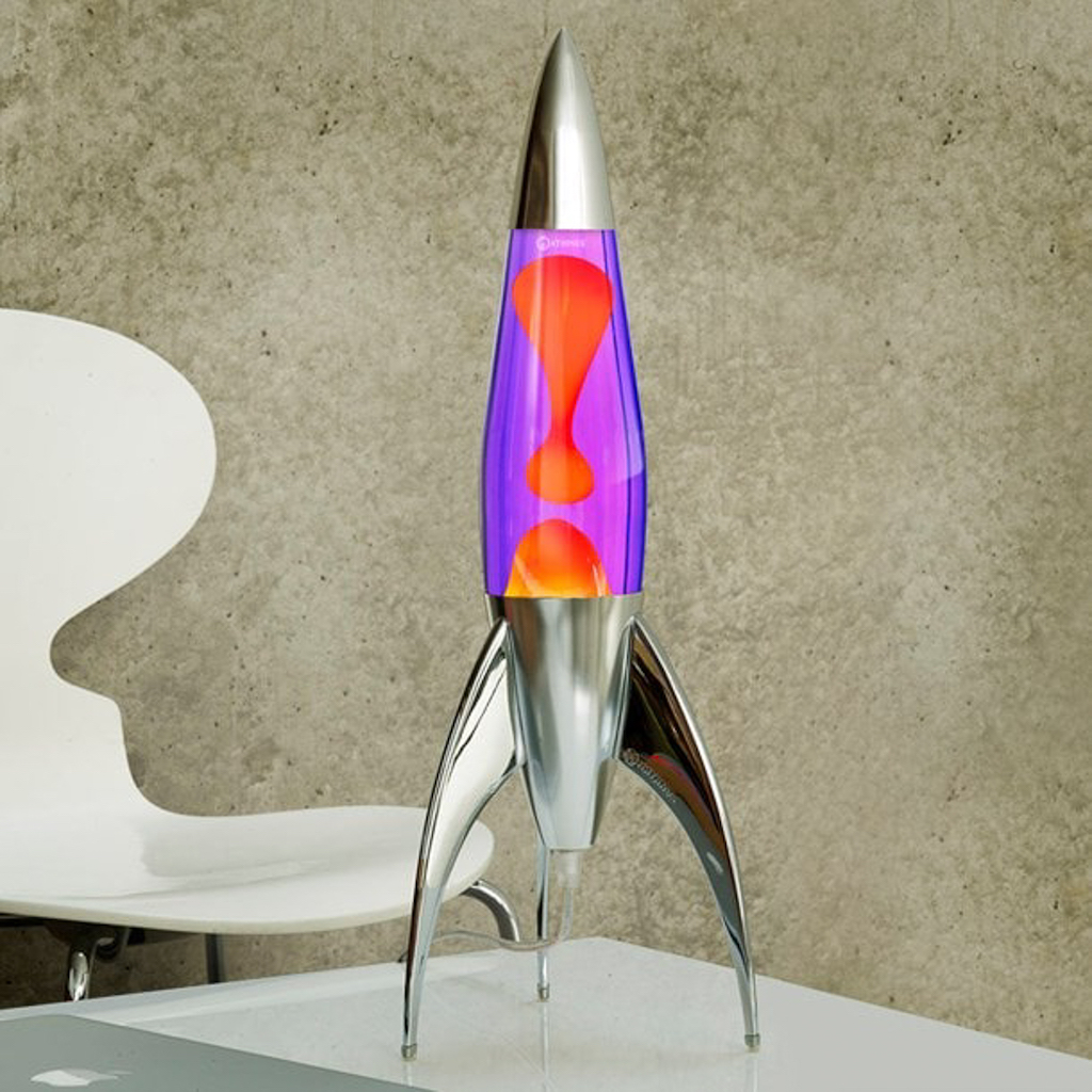 lampe lave fusée