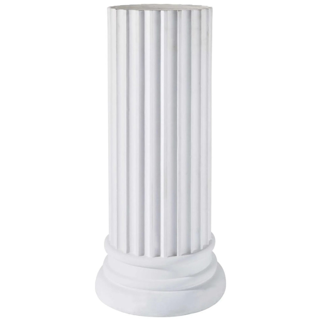 piédestal colonne blanc