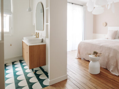 meubles salle de bain personnalisés avec façades bocklip