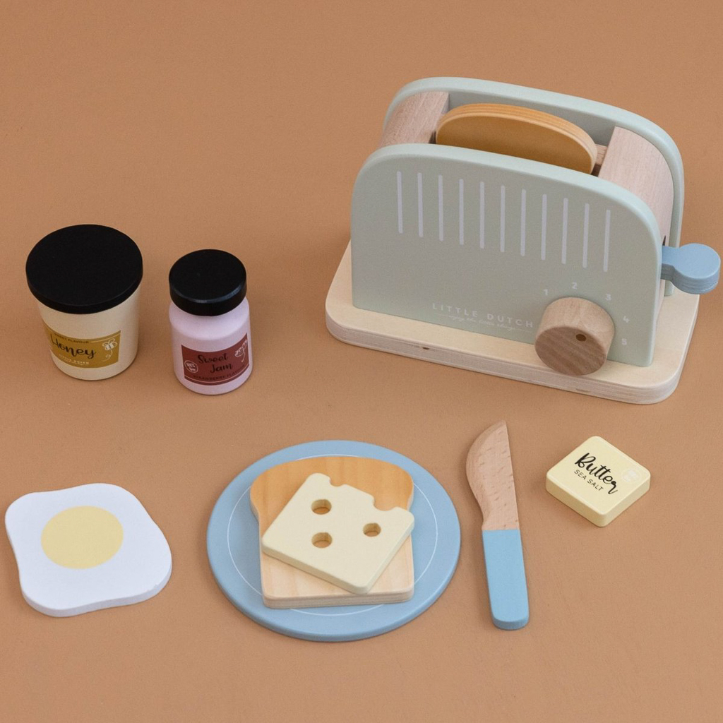 grille pain en bois jouet enfant