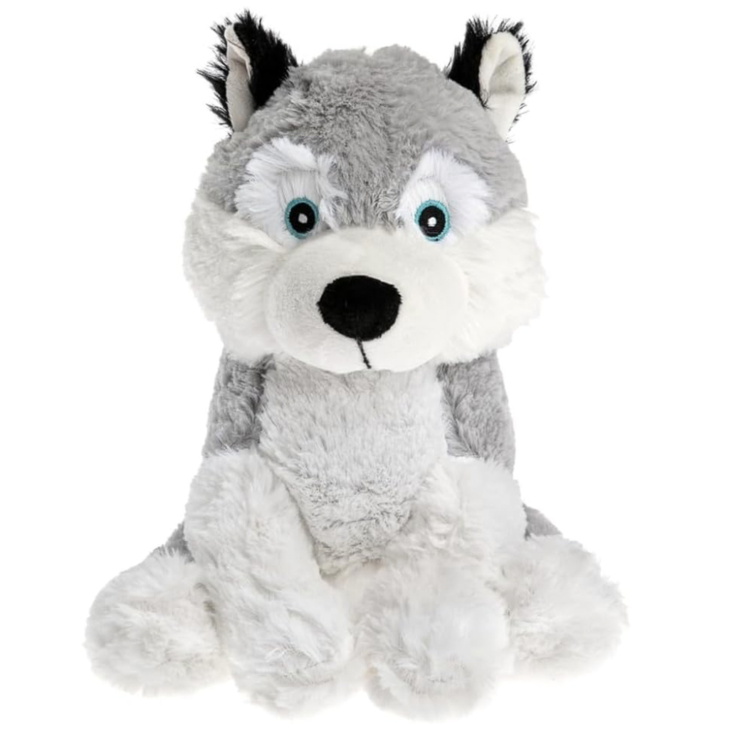 bouillotte sèche husky peluche