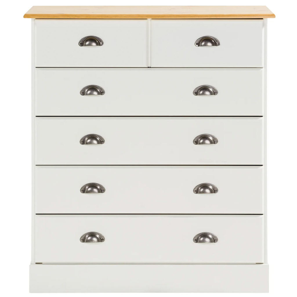 commode 6 tiroirs style atelier